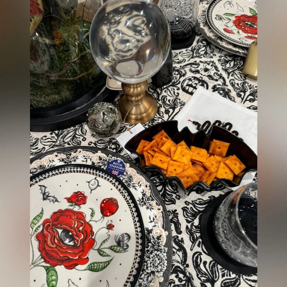 4 piece set Florence Balducci for Anthropologie’s Halloween line